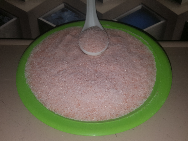 himalayan dark pink salt (fine grain)